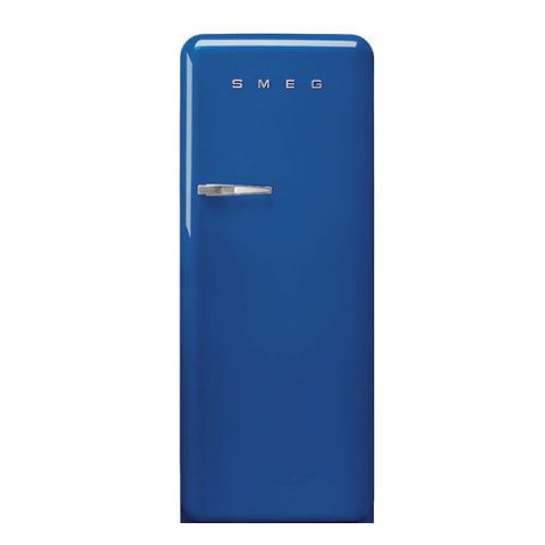 Smeg 50’s Style Refrigerator with Ice Compartment, 24″/60 cm, Right Hinge, Blue