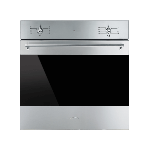Smeg Gas Oven, 24″/60cm, Classic Series, Stainless Steel