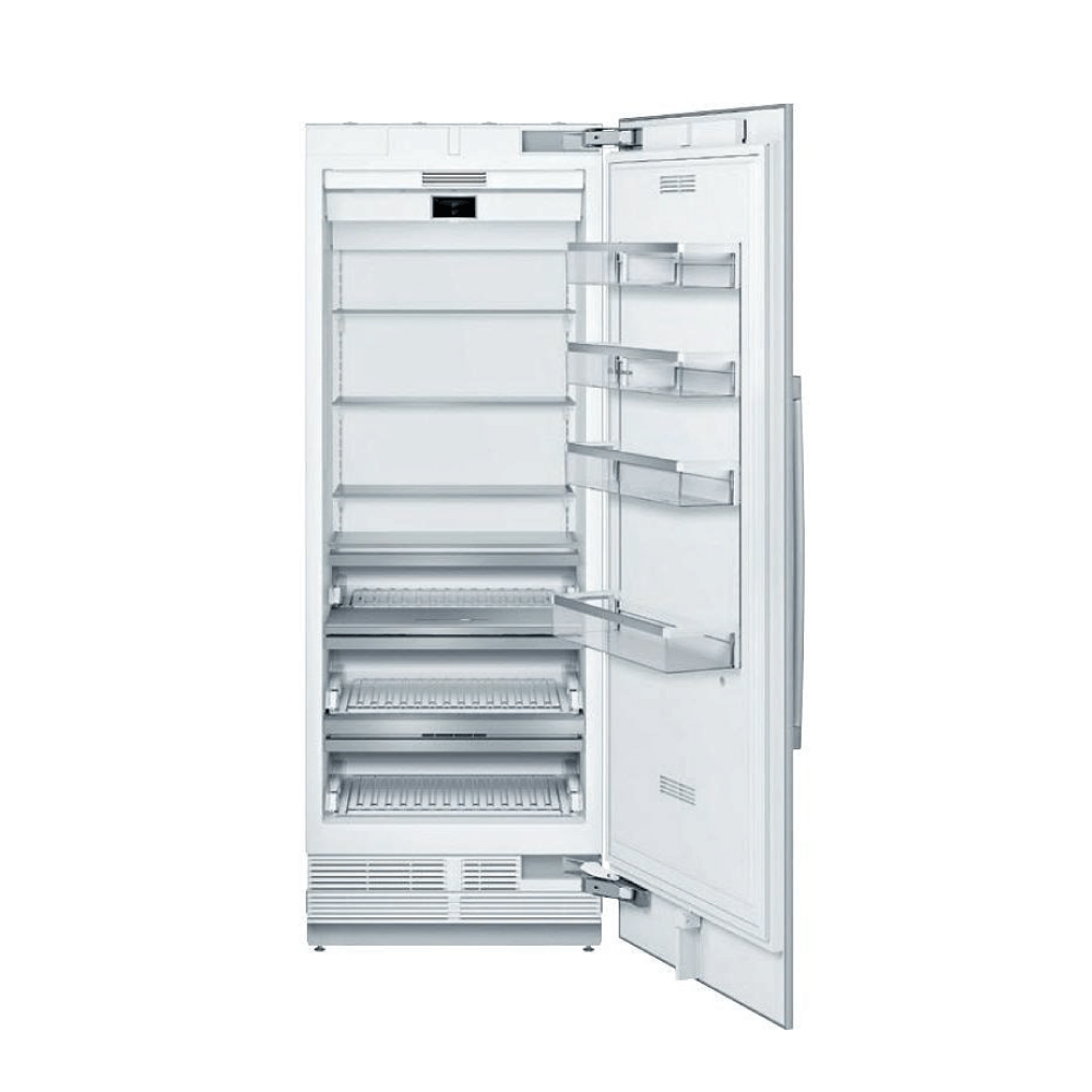Bosch Built-In Single Door Refrigerator, 30″/90 cm, Benchmark Series, Custom Panel