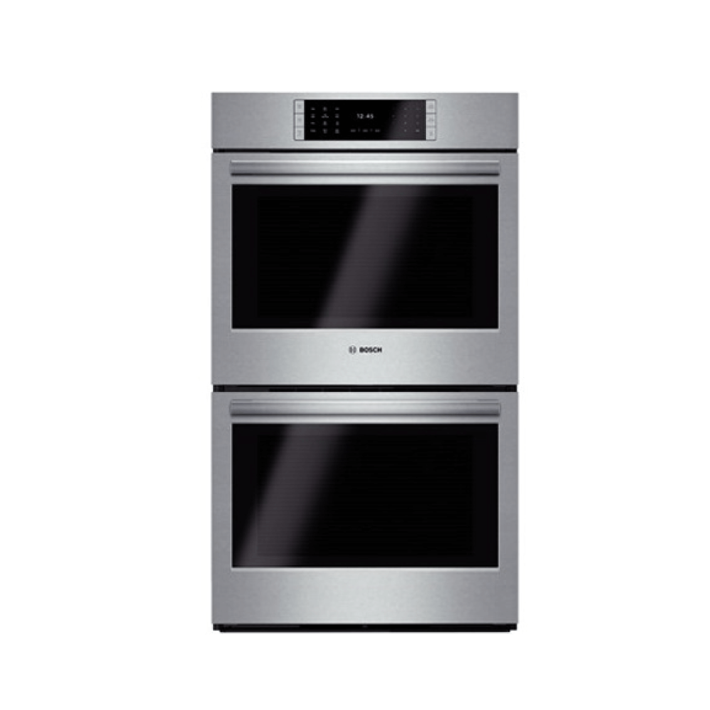 Bosch Double Wall Oven, 30″/76 cm, Benchmark Series, Stainless Steel