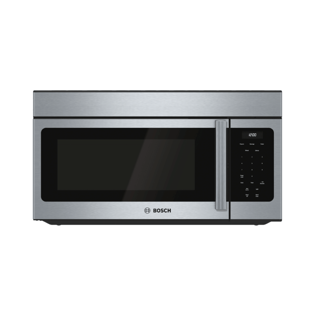 Bosch Over the Range Microwave Oven, 30″/76 cm, 300 Series, Stainless Steel