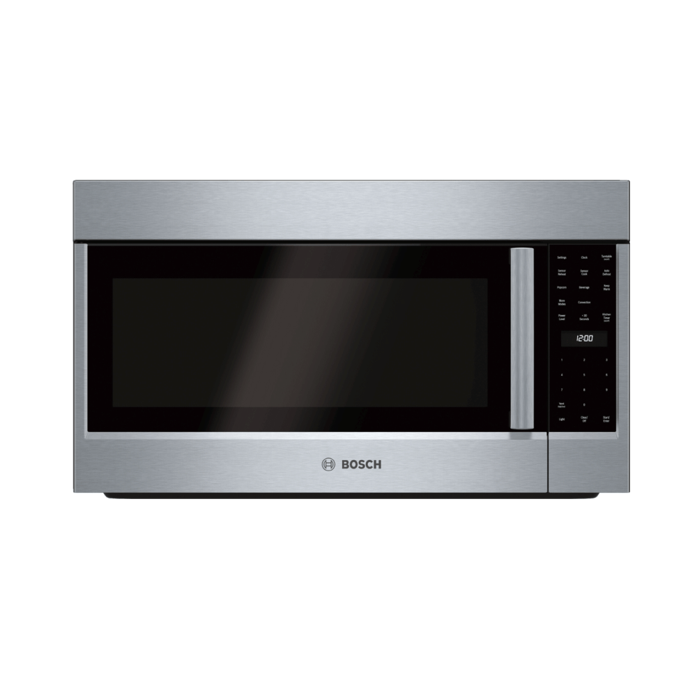 Bosch Over the Range Microwave Oven, 30″/76 cm, 800 Series, Stainless Steel