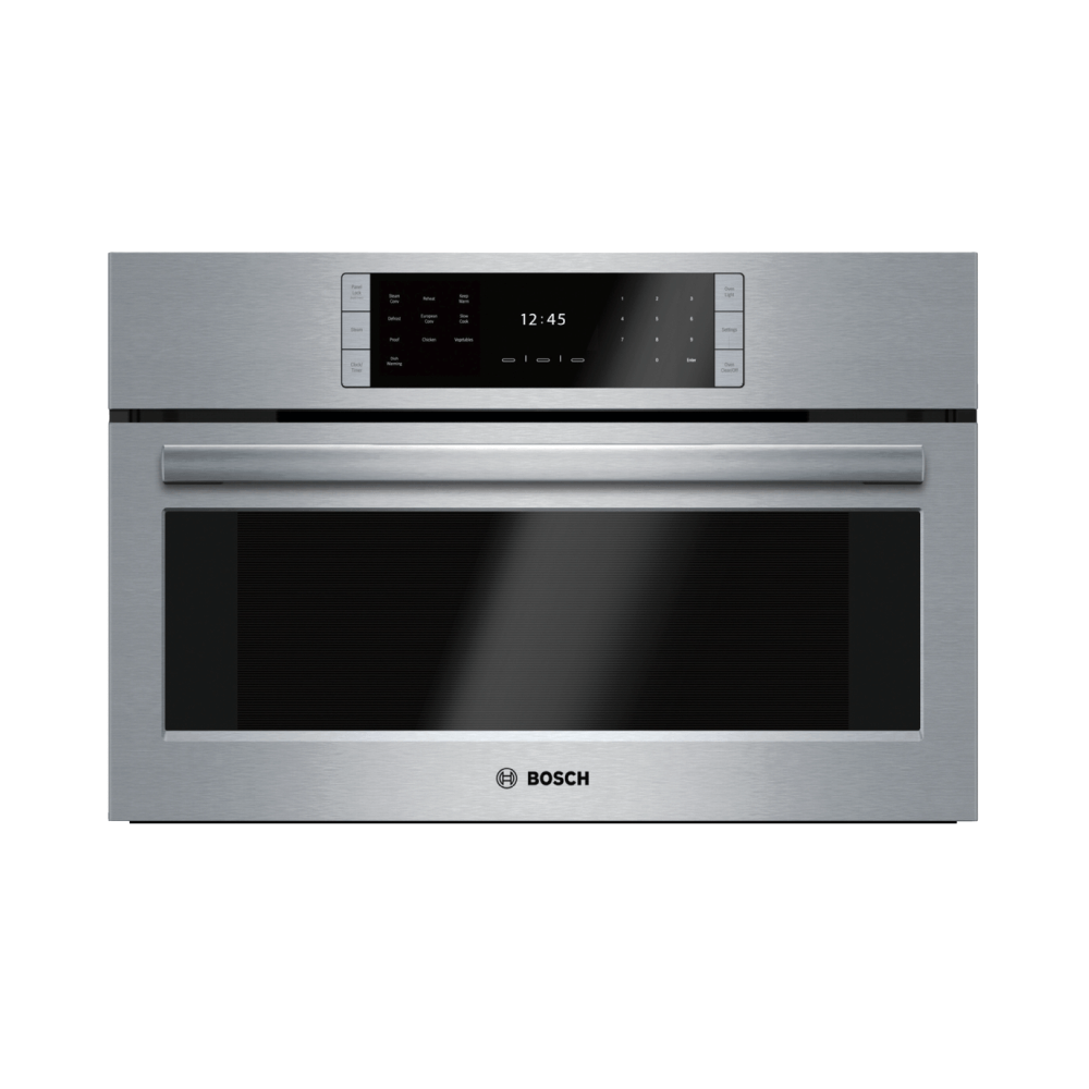 Bosch Steam Convection Wall Oven, 30″/76 cm, Benchmark Series, Stainless Steel