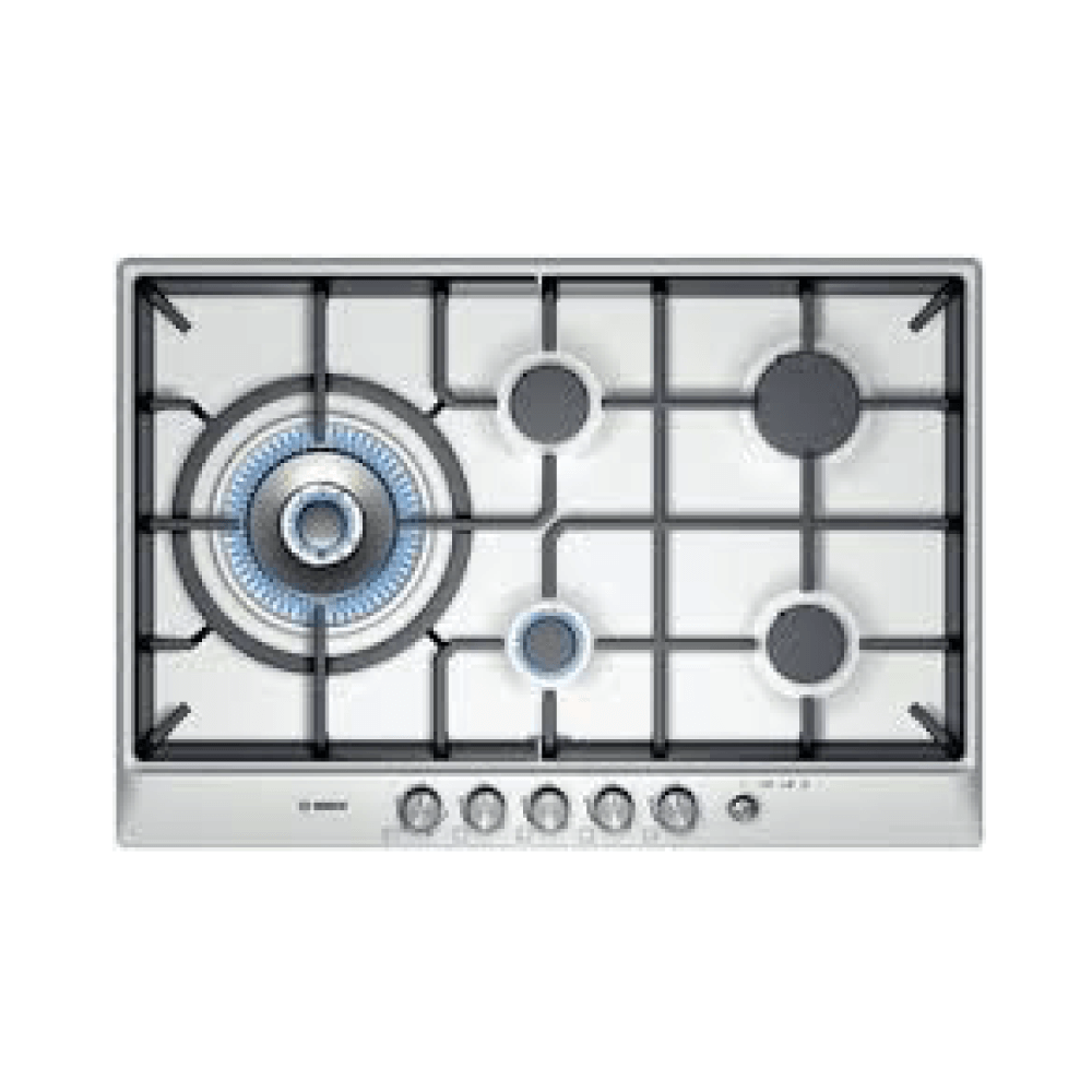Bosch Gas Cooktop, 30″/76 cm, 6 Series, Stainless Steel