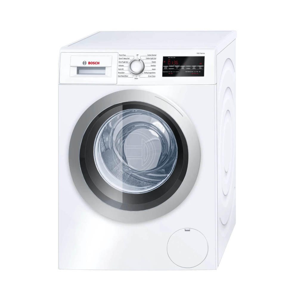 Bosch Compact Washer, 24″/60 cm, 500 Series, White
