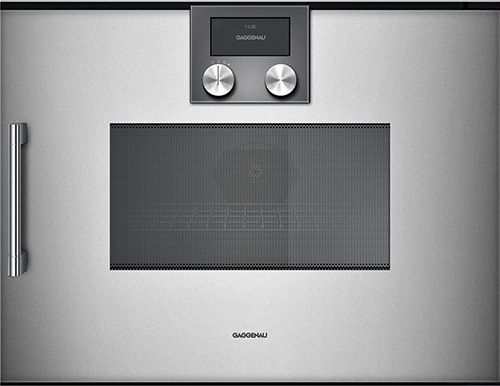 Gaggenau Combi-Microwave Oven, 24″/60 cm, 200 Series, Stainless Steel/Glass Door