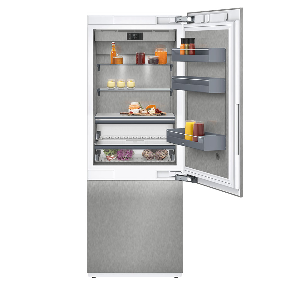 Gaggenau  Bottom-Freezer Refrigerator, 30″/76 cm, Vario 400 Series, Custom Panel