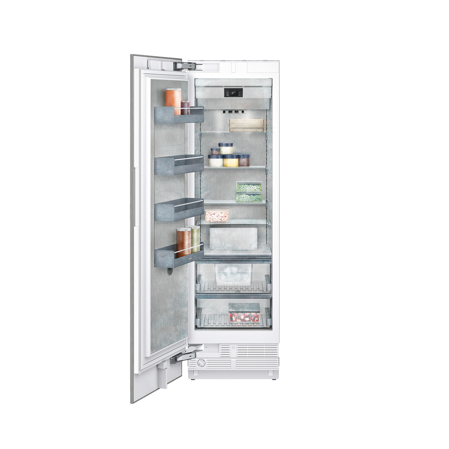 Gaggenau Freezer Column with Ice Maker, 24″/60 cm, 400 Series, Custom Panel