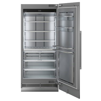 Liebherr Fully Integrated Refrigerator Column, 36″/90 cm, Monolith Series, Custom Panel