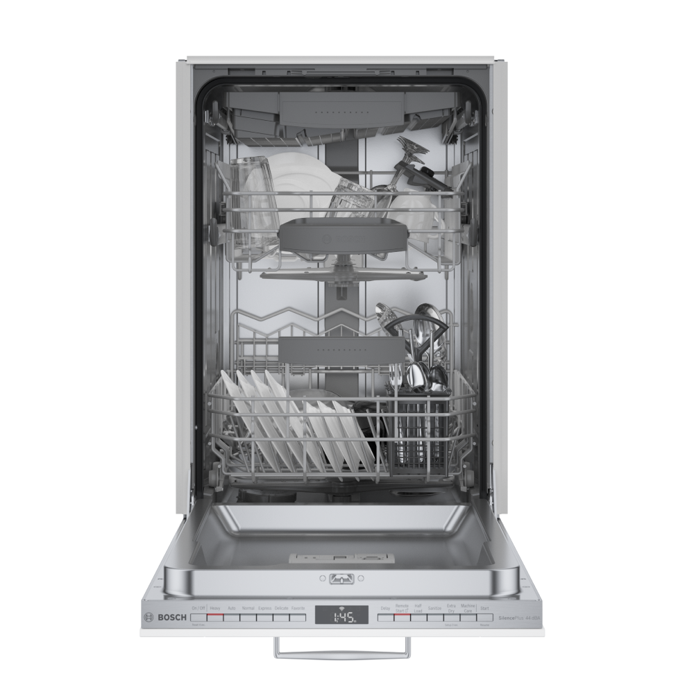 Bosch ADA-Compliant Dishwasher, 18″/45 cm, 800 Series, Custom Panel