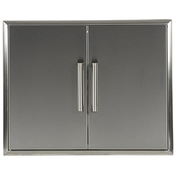Coyote Double Access Doors, 39″/99 cm, Stainless Steel