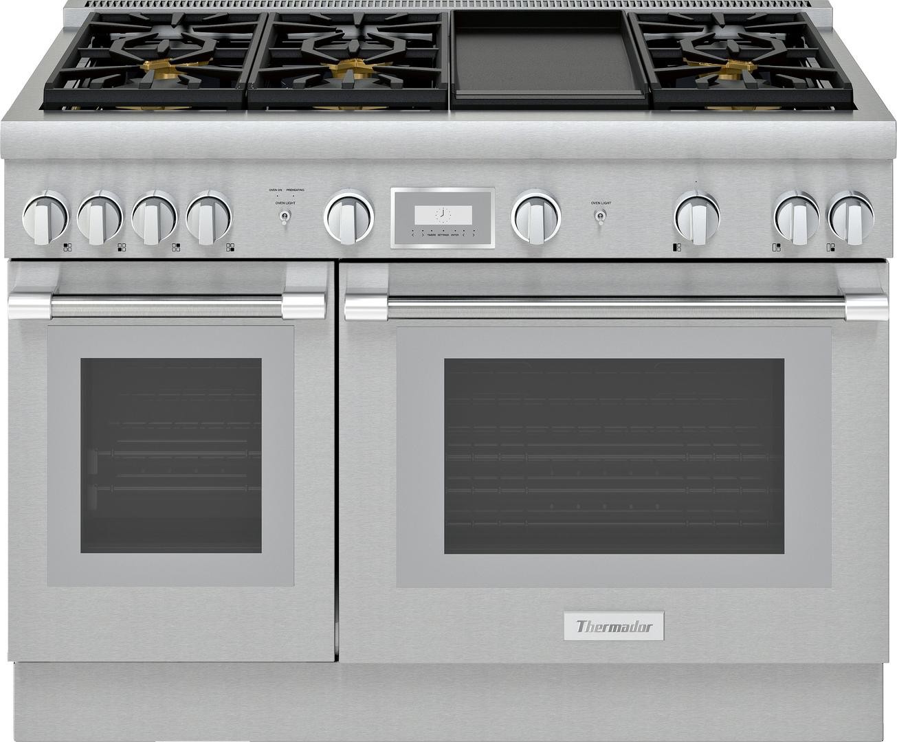 Thermador Gas Professional Range, 48″/121 cm, Pro Harmony Professional Series, Stainless Steel