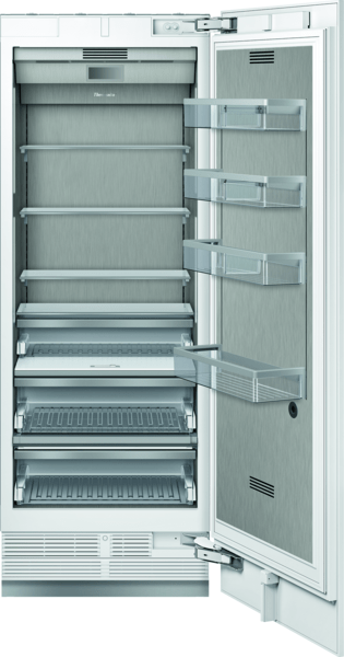 Thermador Built-In Refrigeration Column, 30”/76 cm, Freedom Collection, Custom Panel
