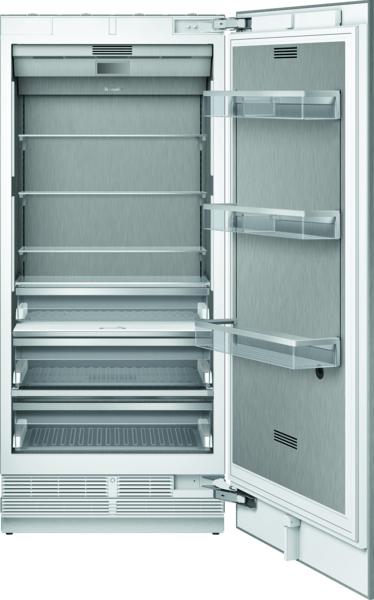 Thermador Built-In Refrigeration Column, 36”/90 cm, Freedom Collection, Custom Panel