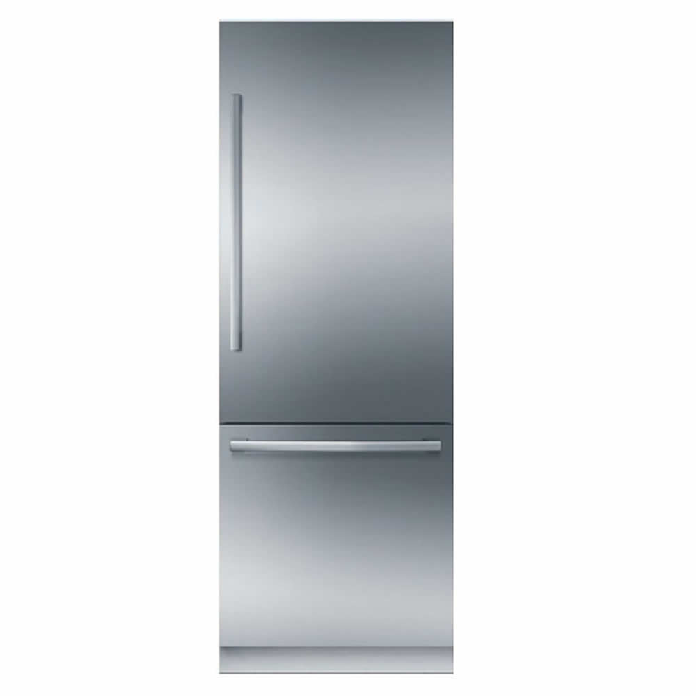 Bosch Refrigerador con Congelador Inferior, 30″/76 cm, Serie Benchmark, Acero Inoxidable