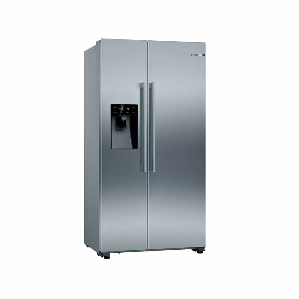 Bosch Side by Side Refrigerator, 36″/90 cm, 6 Series, Stainless Steel