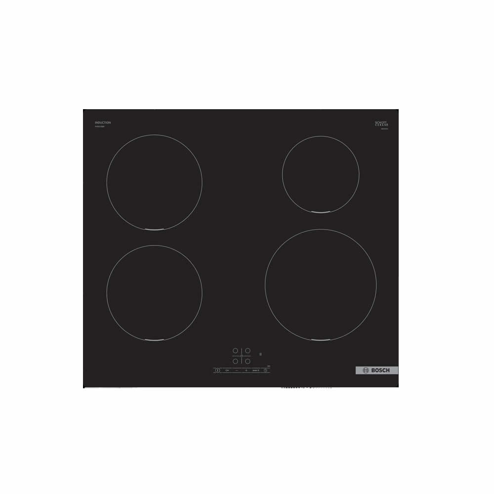 Bosch Tope de Cocina de Inducción, 24″/60 cm, Serie 4, Negro