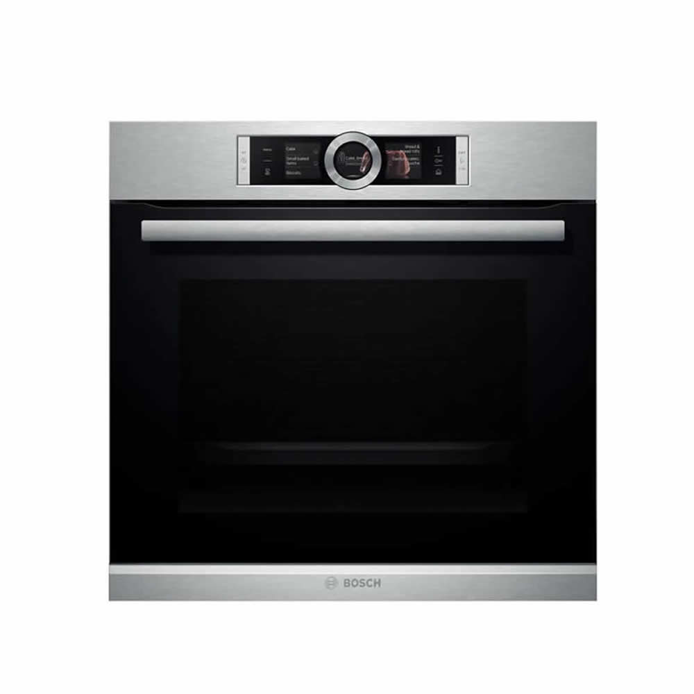 Bosch Steam Oven, 24″/60 cm, 8 Series, Black Glass and Stainless Steel